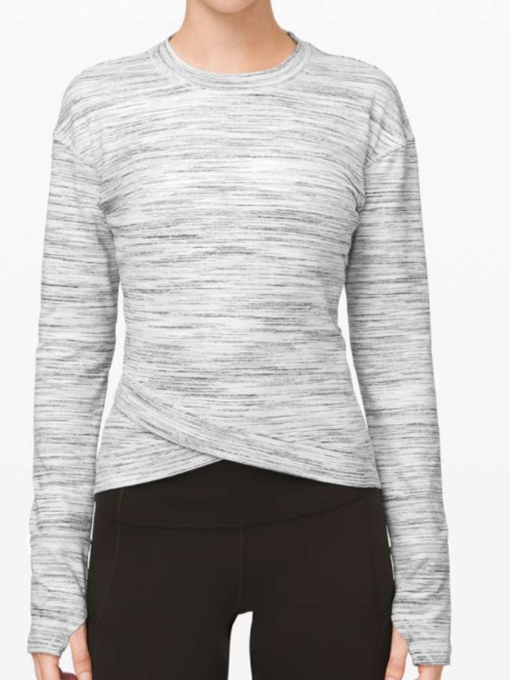 LULULEMON Close to Crossing Long Sleeve Rulu Size S